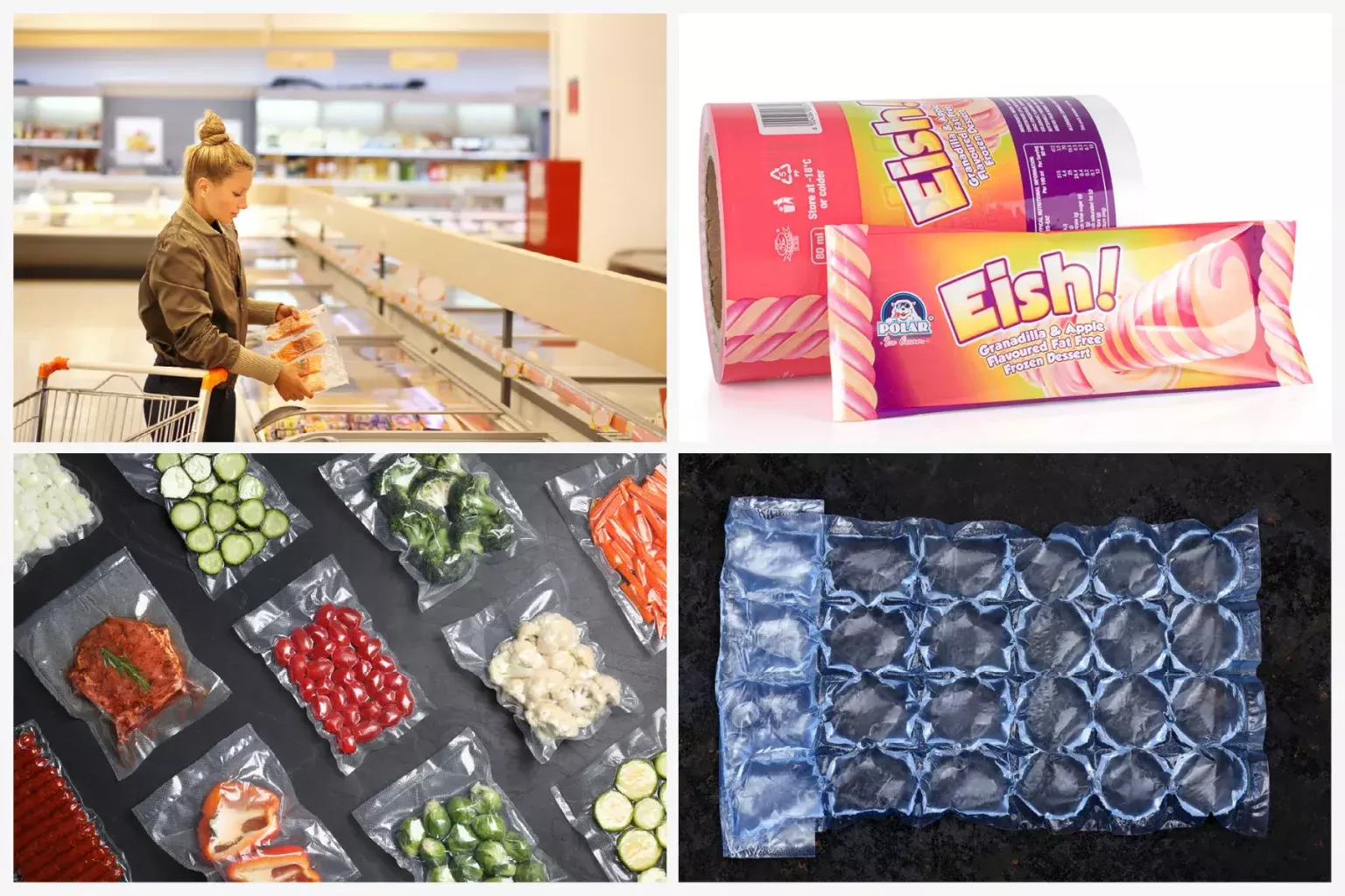 应用于冷冻食品复合包装袋